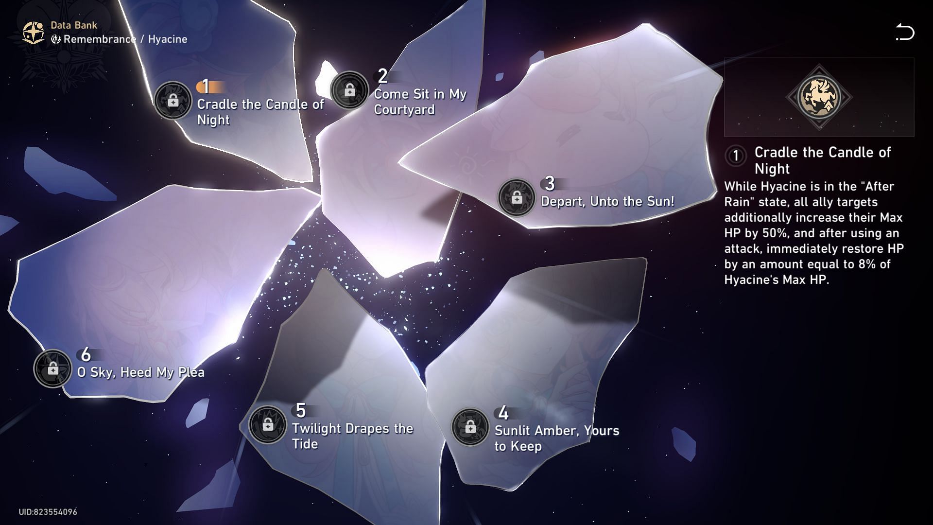 Hyacine's E1 (Image via Sportskeeda Gaming || HoYoverse)